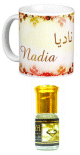 Pack Mug (tasse) + Parfum "Nadia Nadiya"