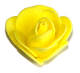 Fleur decorative jaune pour cadeaux