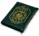 Le Saint Coran Zip avec regles de lecture Tajwid - Grand format (14 x 20 cm) - Couleur vert fonce