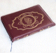 Le Saint Coran en langue arabe avec fermeture Zip - format 14x20cm) - Couleur marron-bordeaux