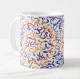 Mug avec decorations en arabesques entrelacees (multicolore)