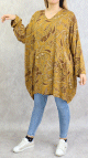 Tunique en viscose avec motifs cachemire pour femme (Plusieurs couleurs disponibles)