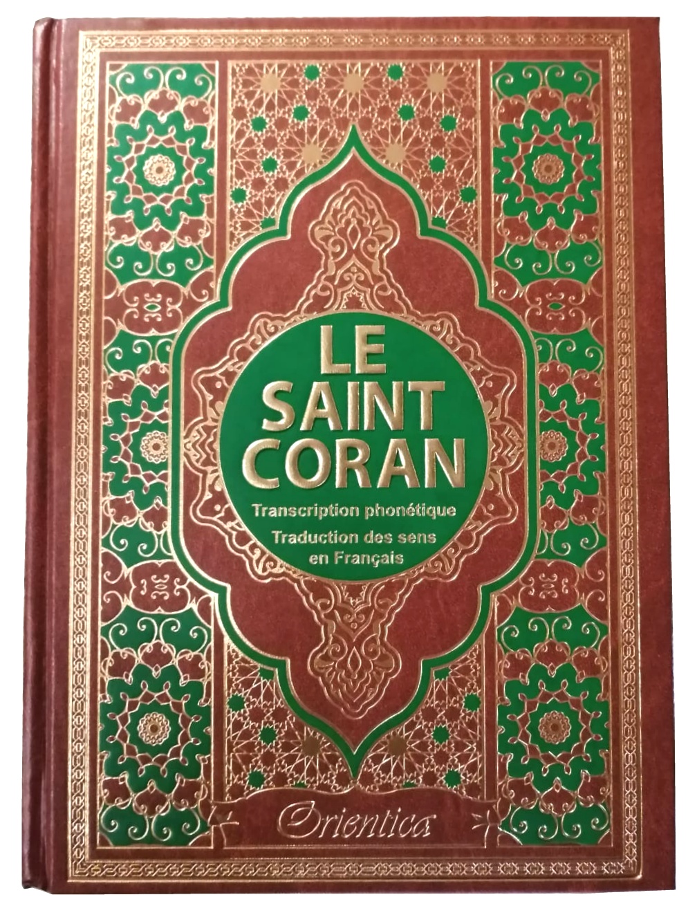 Le Saint Coran : arabe-français-phonétique - Transcription en caractères  latins et traduction des sens en français - Couleur noire