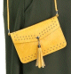 Sac à main pochette à bandoulière pour femme - Couleur jaune Sac a main pochette a bandouliere pour femme - Couleur jaune