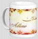 Mug prenom arabe masculin "Adlene" -