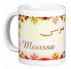 Mug prenom arabe masculin "Moussa" -