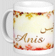 Mug prénom arabe masculin "Anis" - أنيس Mug prenom arabe masculin "Anis" -