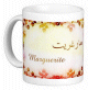 Mug prénom français féminin "Marguerite" - مارغريت Mug prenom francais feminin "Marguerite" -