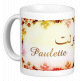 Mug prénom français féminin "Paulette" - بولت Mug prenom francais feminin "Paulette" -