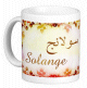 Mug prenom francais feminin "Solange" -